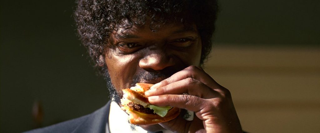 Samuel Jackson adore les hamburgers